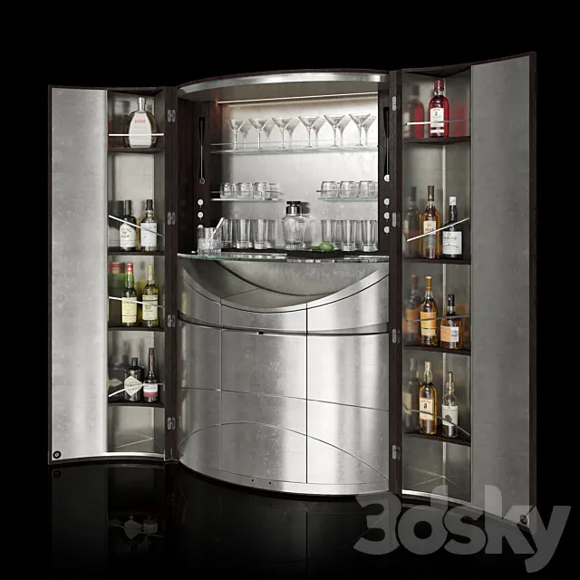Linley London – Tectonic Bar 3DModel