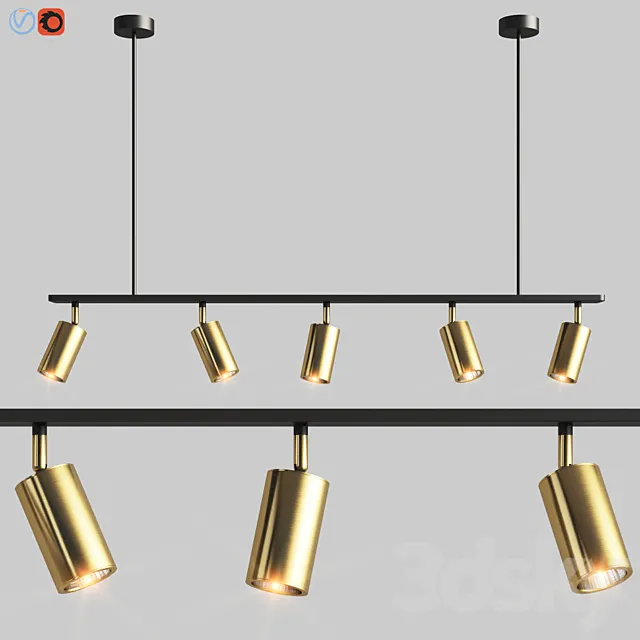 Lino Modern Design Pendant 3DModel