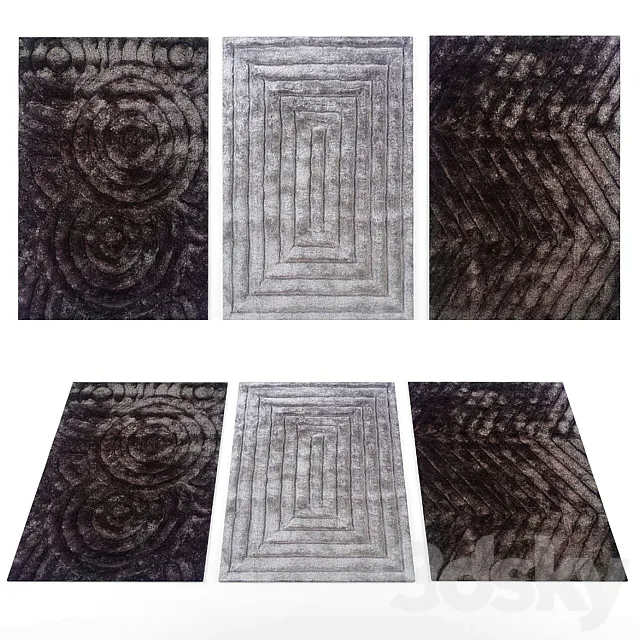 Linon Rugs 3D Model Linon Rugs 3D Model