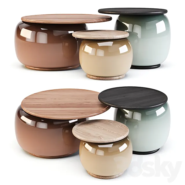 Linteloo: Balanced – Coffee Tables 3DModel