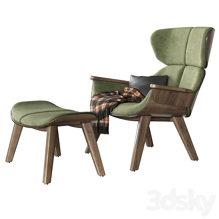 Linteloo Florian armchair 3D Model Free Download Linteloo Florian armchair 3D Model Free Download