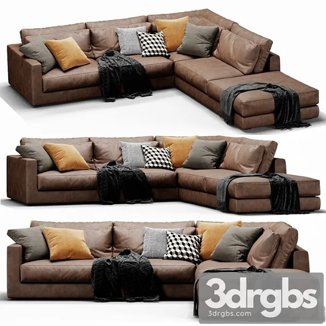 Linteloo mauro leather sectional Linteloo mauro leather sectional