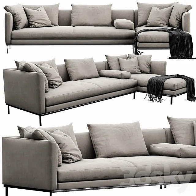 Linteloo Relax Chaise Lounge 3DModel Linteloo Relax Chaise Lounge 3DModel