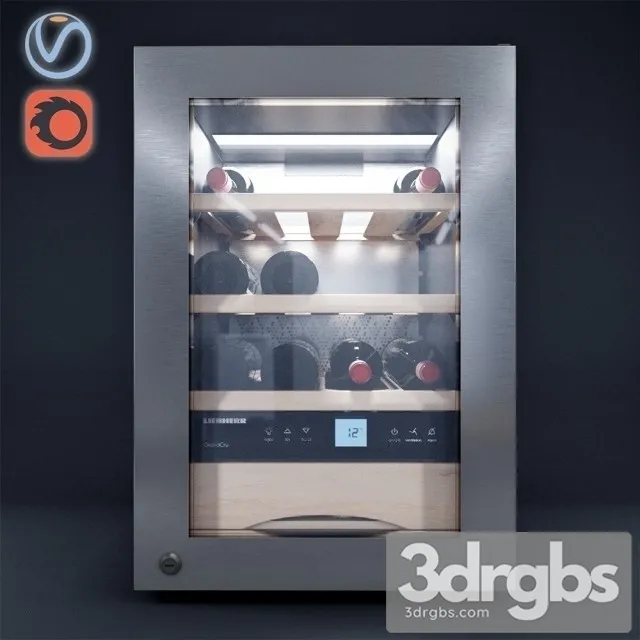Liquor Cabinet 3D Model Download