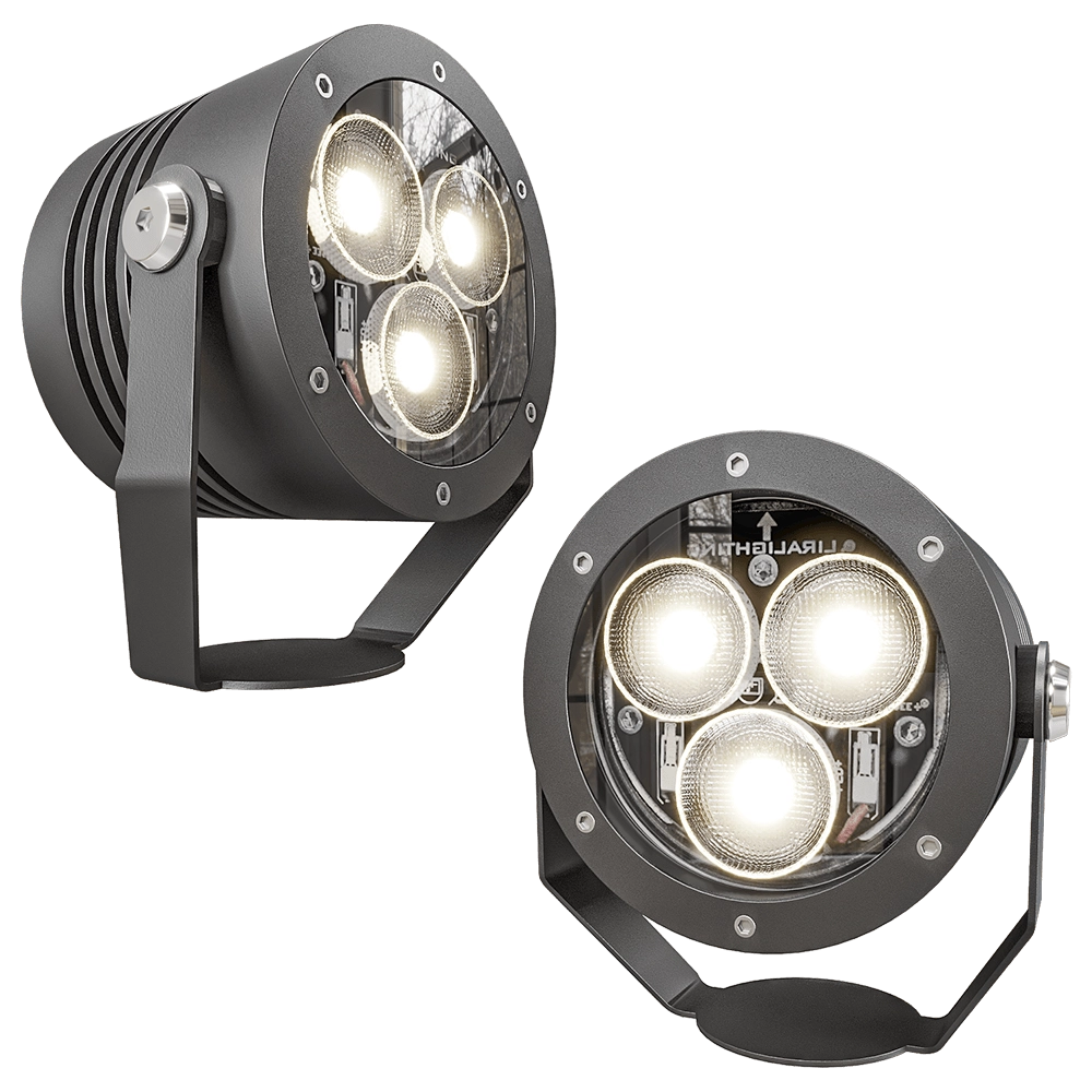 Liralighting – Facade luminaire Piston 140 3D Model