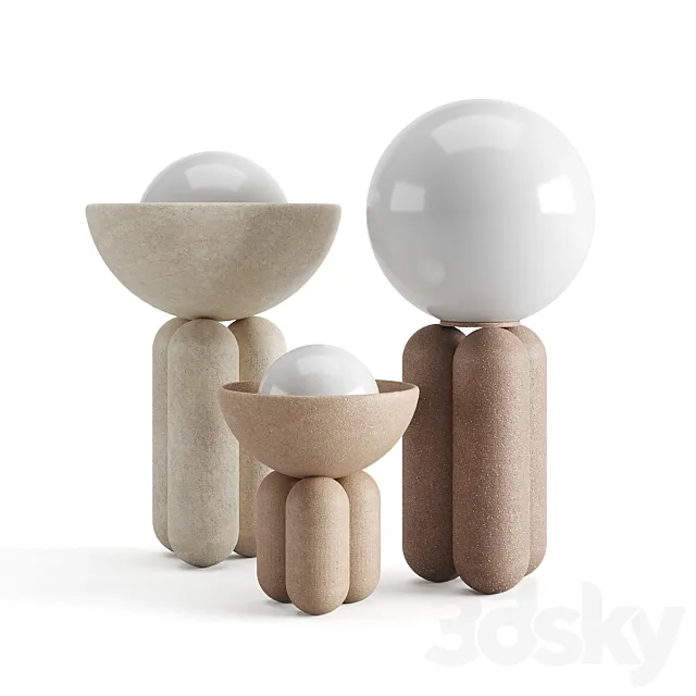 LISA ALLEGRA’S Lamps 3DModel LISA ALLEGRA’S Lamps 3DModel