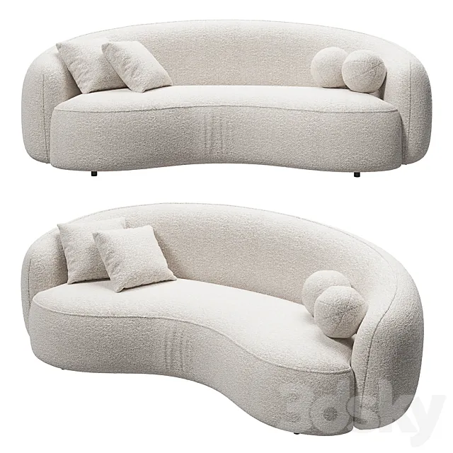 Lisbon sofa Kaza 3D Model Lisbon sofa Kaza 3D Model