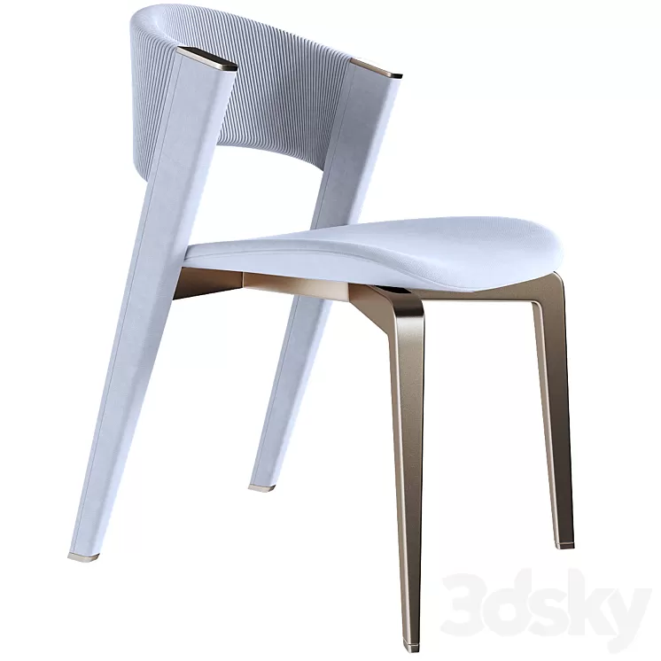Lisbona arm chair 3D Model Free Download