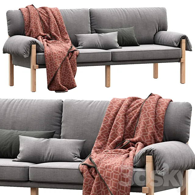 Lita Sofa by Urban Outfitters 3DModel Lita Sofa by Urban Outfitters 3DModel