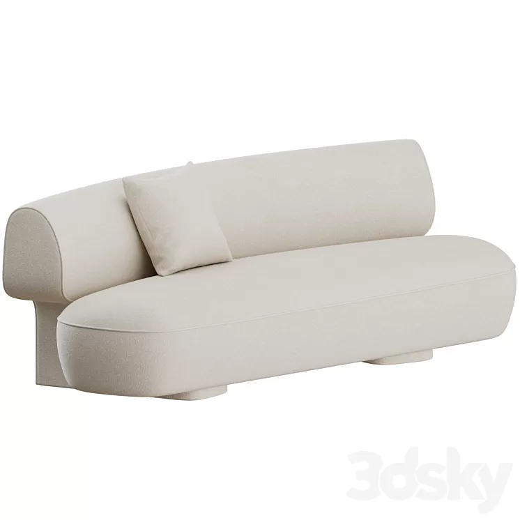 Litho Sofa by Pierre Frey 3D Model