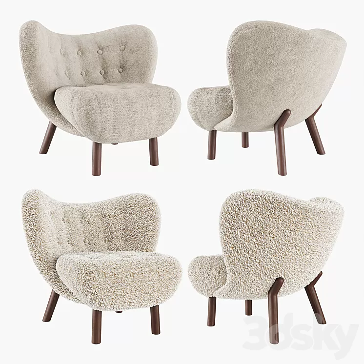 Little petra chair 3D Model Little petra chair 3D Model