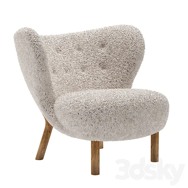 Little Petra Lounge Chair 3DModel