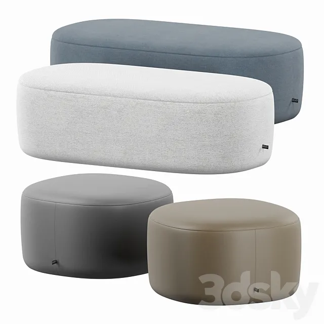 Liu Jo Guest Pouf 3DModel Liu Jo Guest Pouf 3DModel