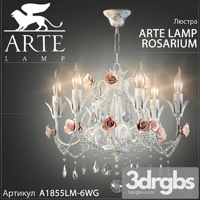 Liustra Arte Lamp Rosarium A1855lm 6wg 3D Model Download