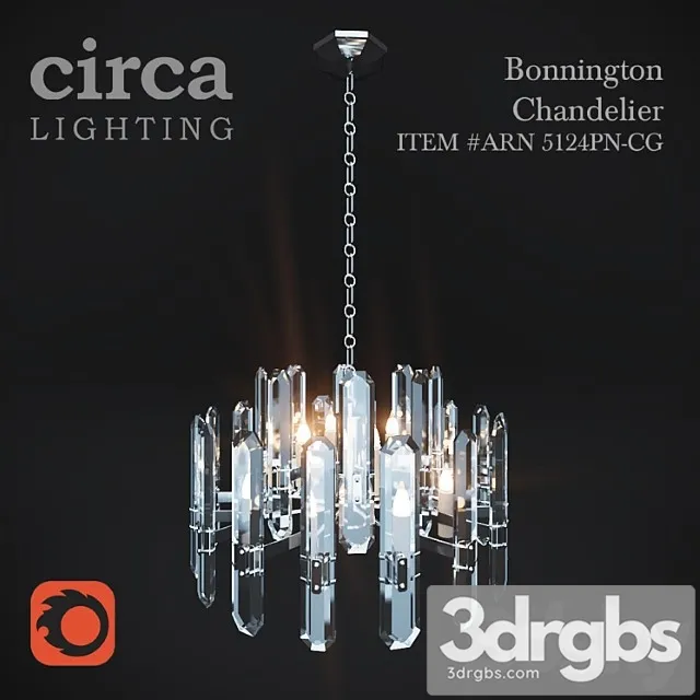 Liustra Circa Bonnington Chandelier 1 3D Model Download