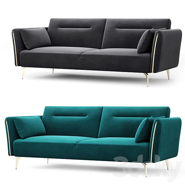 Liverpool sofa bed. imodern.tu 3DModel Liverpool sofa bed. imodern.tu 3DModel