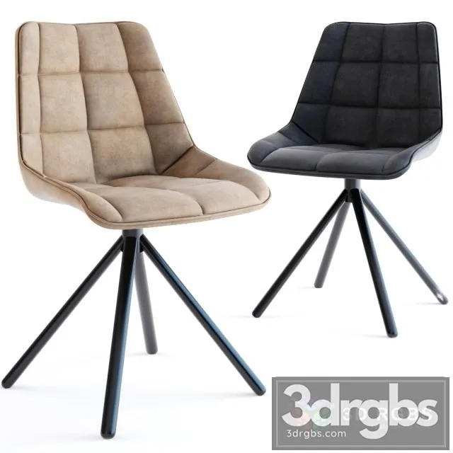 Livin24 Velvet Chair Eevi 3D Model Download Livin24 Velvet Chair Eevi 3D Model Download