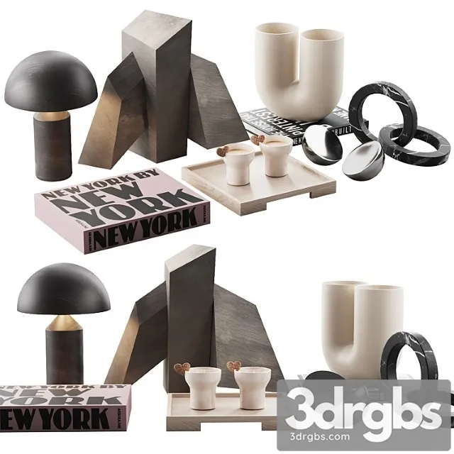 Living Decor Set New York 00 3D Model Download Living Decor Set New York 00 3D Model Download