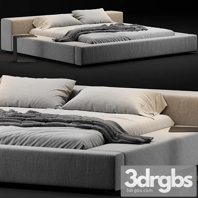 Living Divani Extra Ball Bed 3D Model Download
