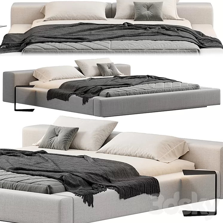 Living Divani Extra Wall Bed 3D Model Free Download