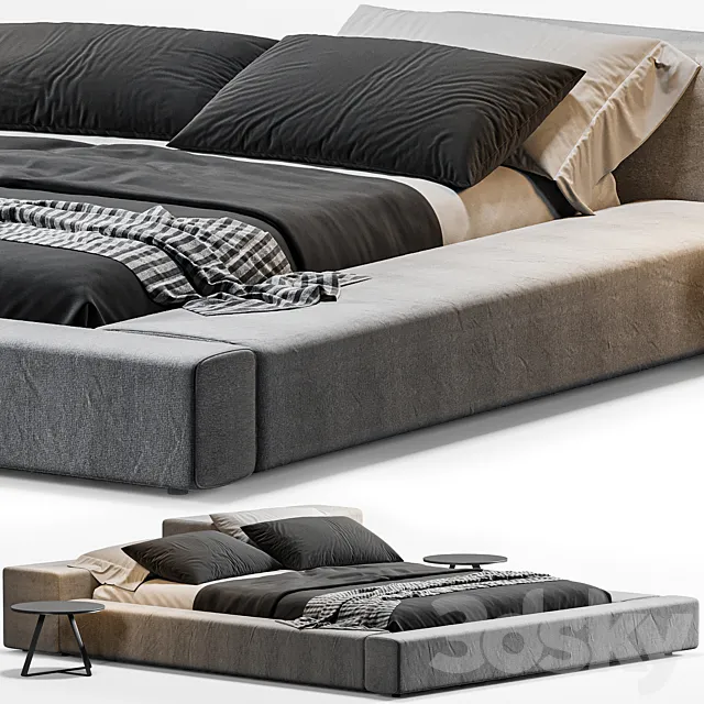 Living divani extra wall bed 3D Model Living divani extra wall bed 3D Model