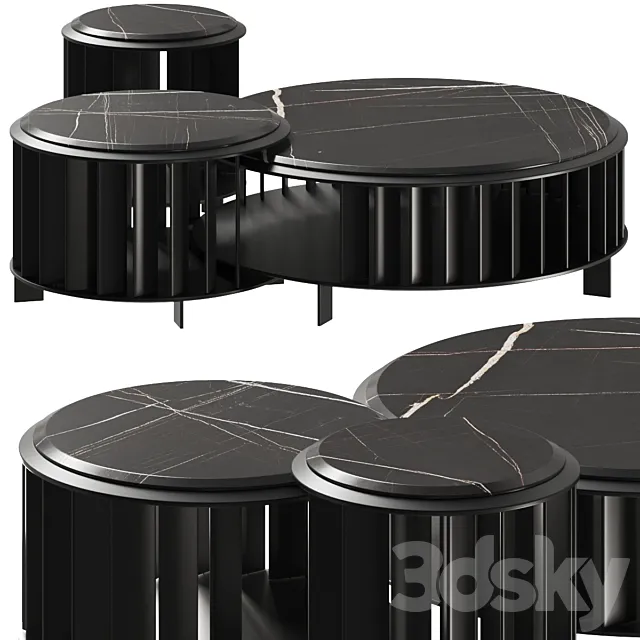 Living Divani Islands Coffee Tables 3D Model