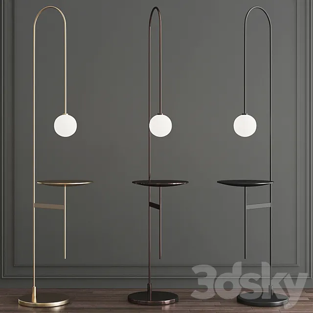 Living Divani LIGHT WITH A TABLE 3D Model Living Divani LIGHT WITH A TABLE 3D Model