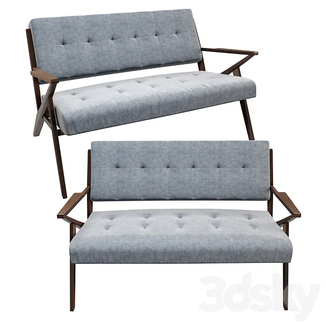 Living loveseat 3DModel