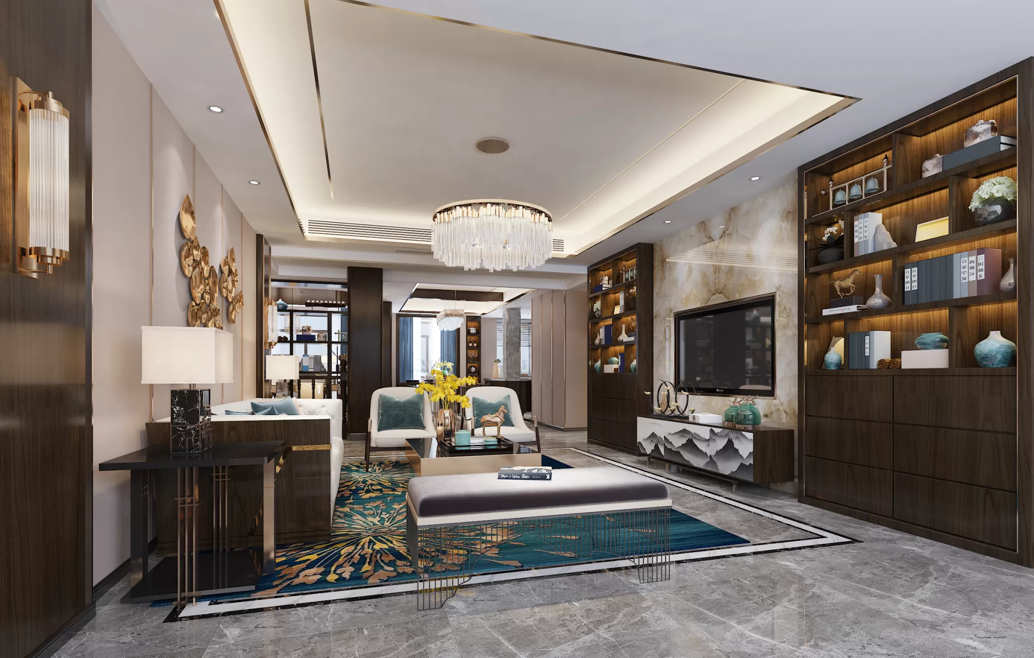 LIVING ROOM – CHINESE STYLE – 1396 LIVING ROOM – CHINESE STYLE – 1396