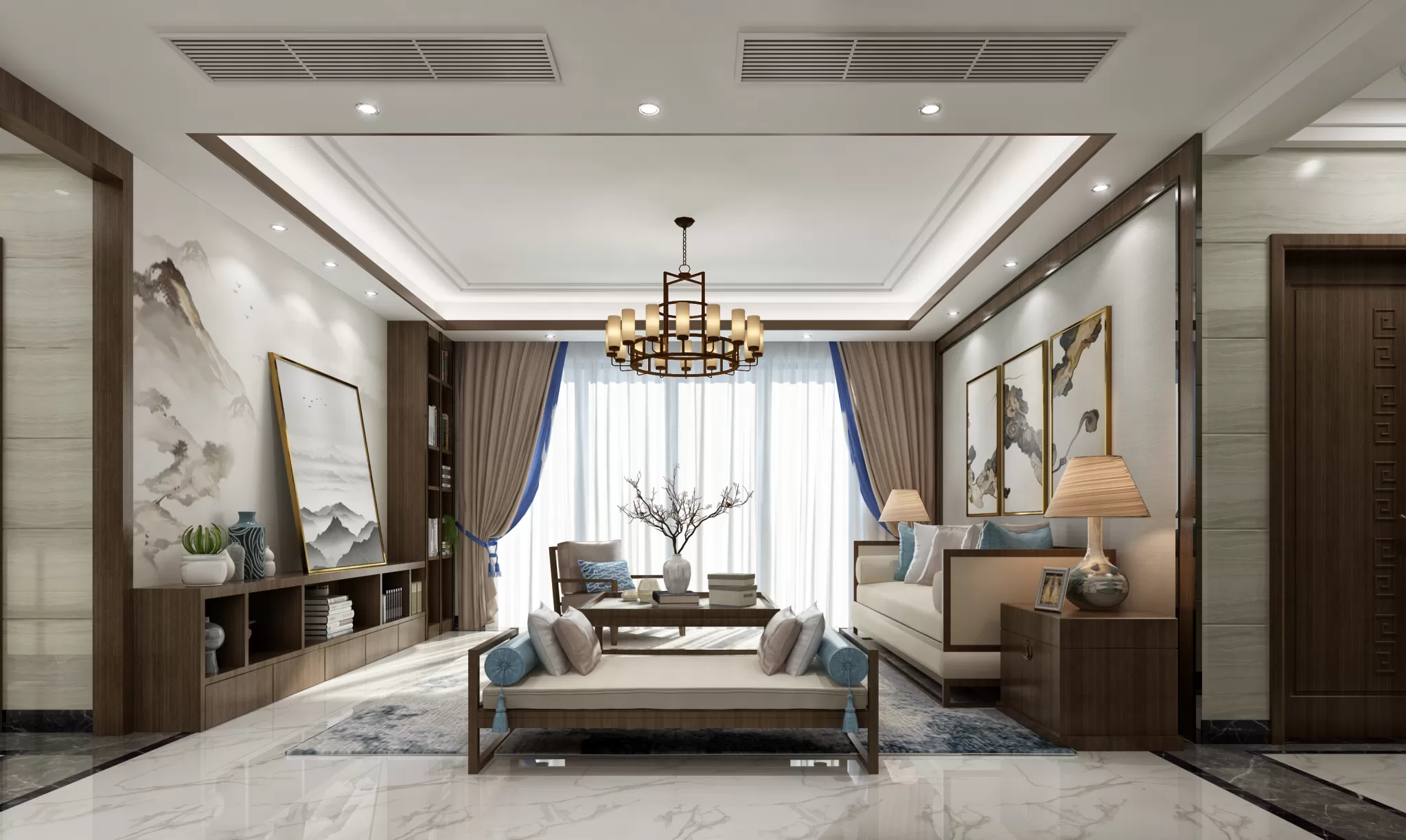 LIVING ROOM – CHINESE STYLE – 1398 LIVING ROOM – CHINESE STYLE – 1398