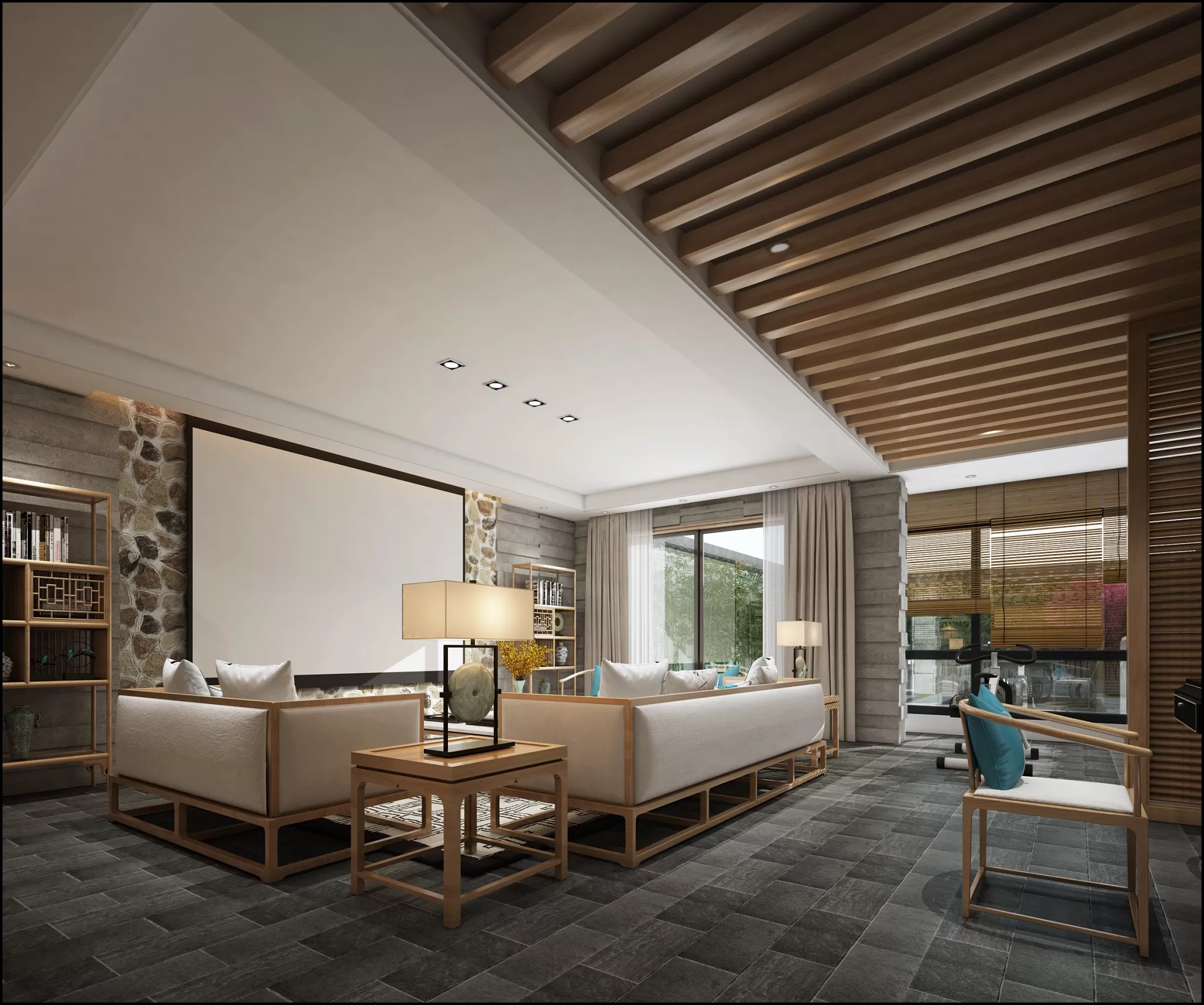 LIVING ROOM – CHINESE STYLE – 1405 LIVING ROOM – CHINESE STYLE – 1405