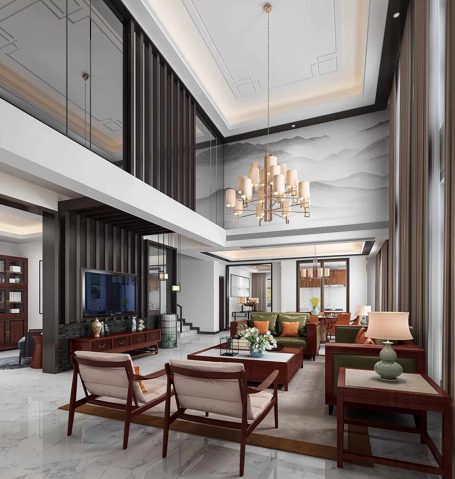 LIVING ROOM – CHINESE STYLE – 1410 LIVING ROOM – CHINESE STYLE – 1410