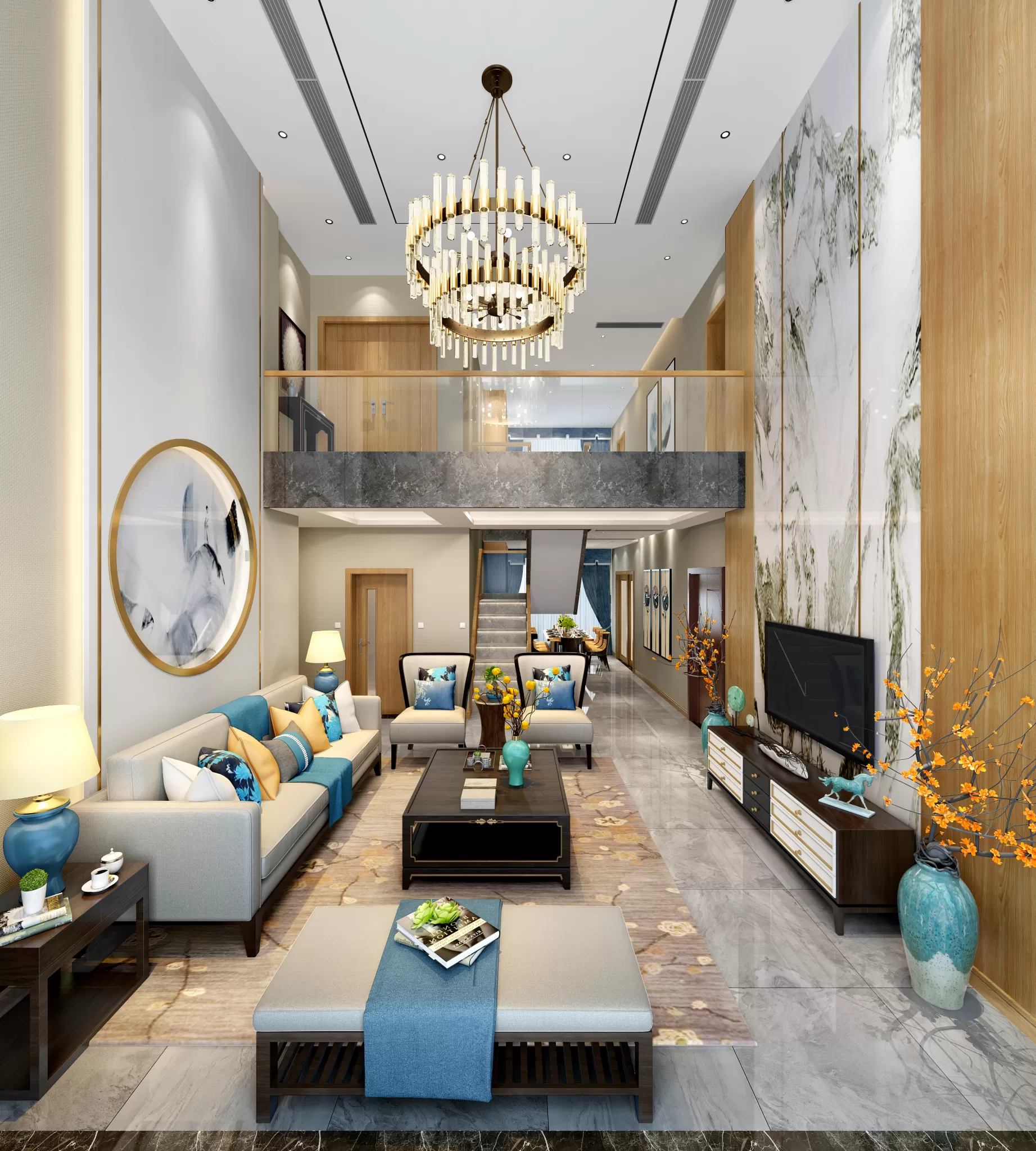 LIVING ROOM – CHINESE STYLE – 1411 LIVING ROOM – CHINESE STYLE – 1411