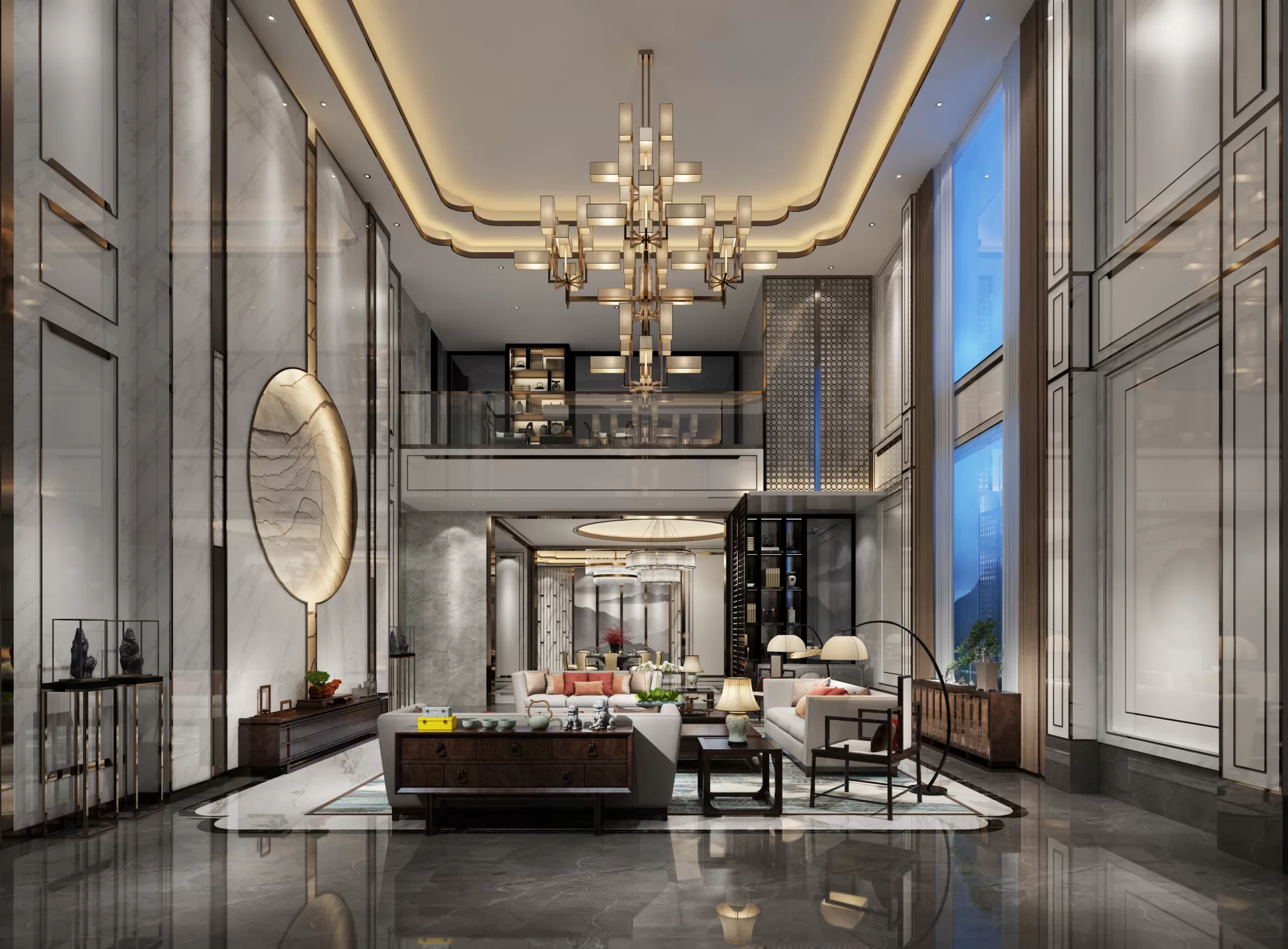 LIVING ROOM – CHINESE STYLE – 1426 LIVING ROOM – CHINESE STYLE – 1426