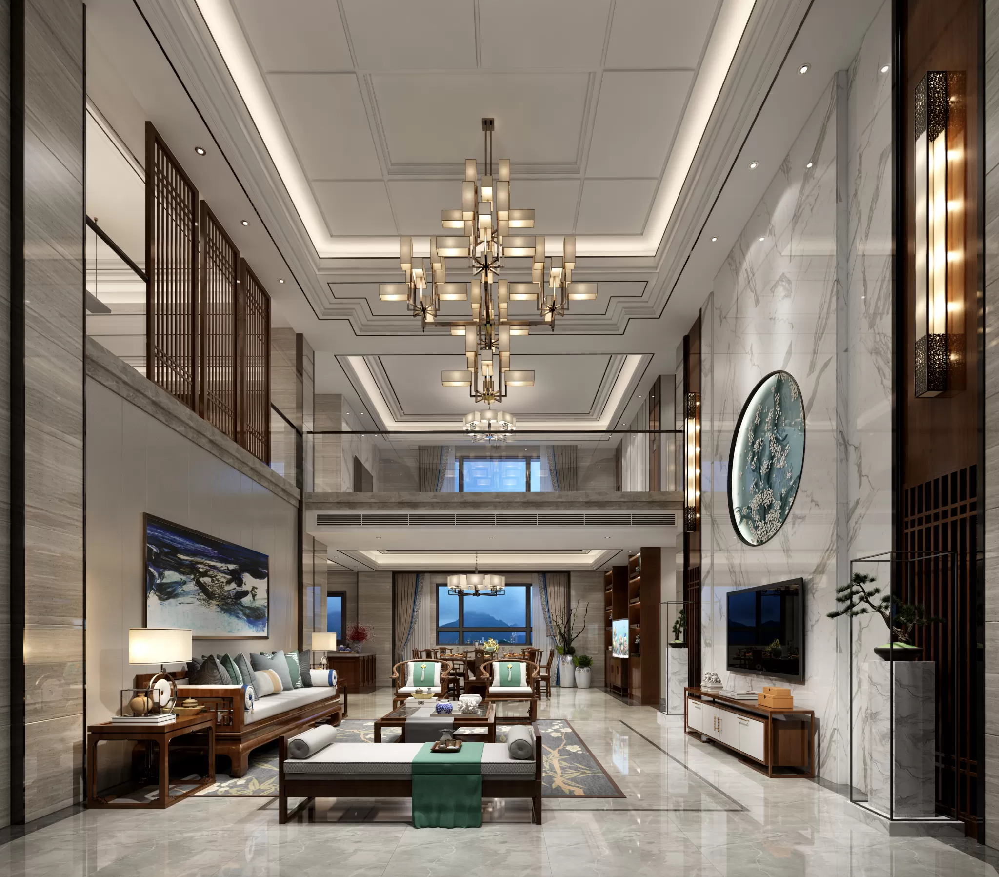 LIVING ROOM – CHINESE STYLE – 1430 LIVING ROOM – CHINESE STYLE – 1430