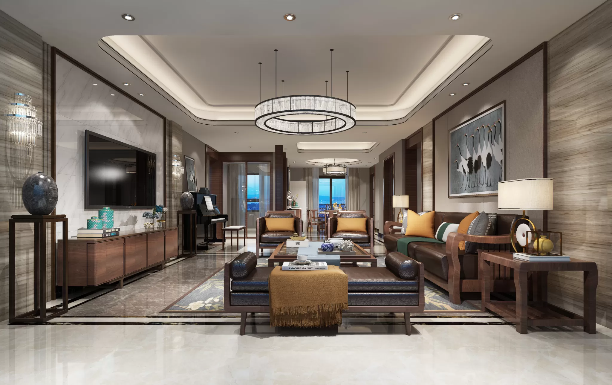 LIVING ROOM – CHINESE STYLE – 1431 LIVING ROOM – CHINESE STYLE – 1431