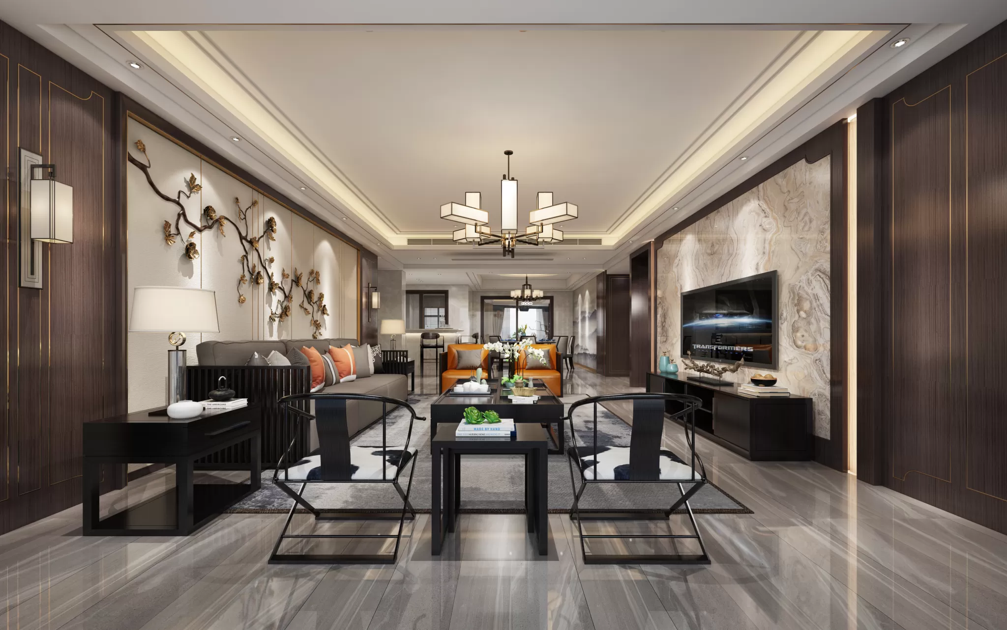 LIVING ROOM – CHINESE STYLE – 1439 LIVING ROOM – CHINESE STYLE – 1439