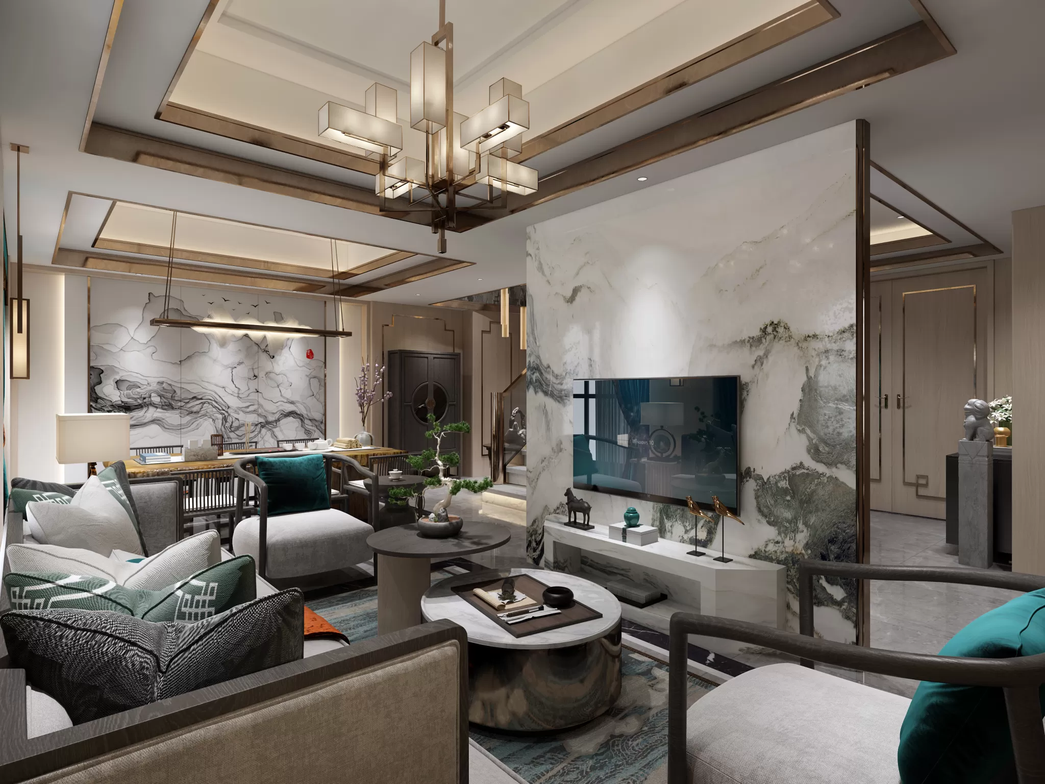 LIVING ROOM – CHINESE STYLE – 1464