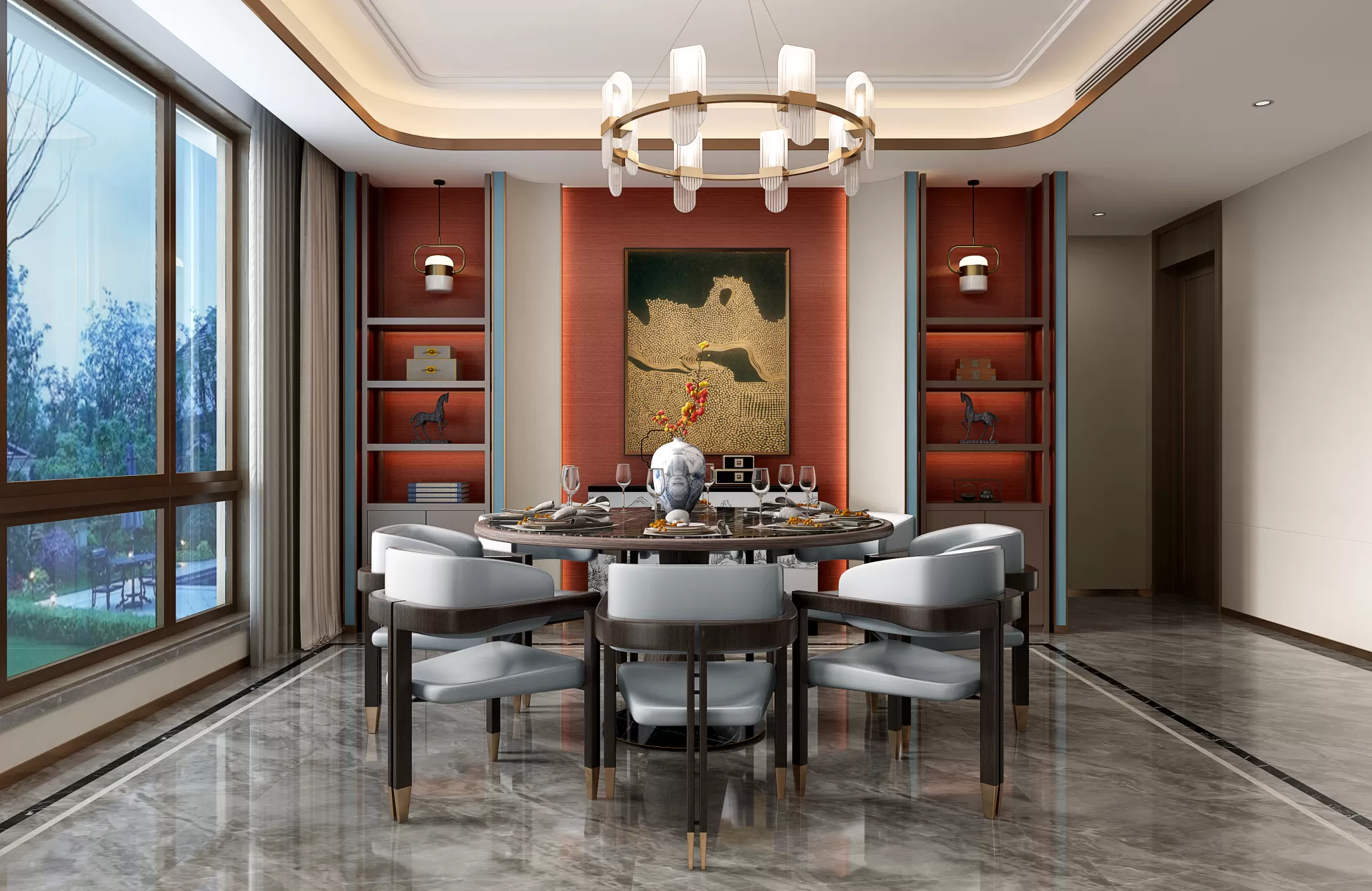 LIVING ROOM – CHINESE STYLE – 1477