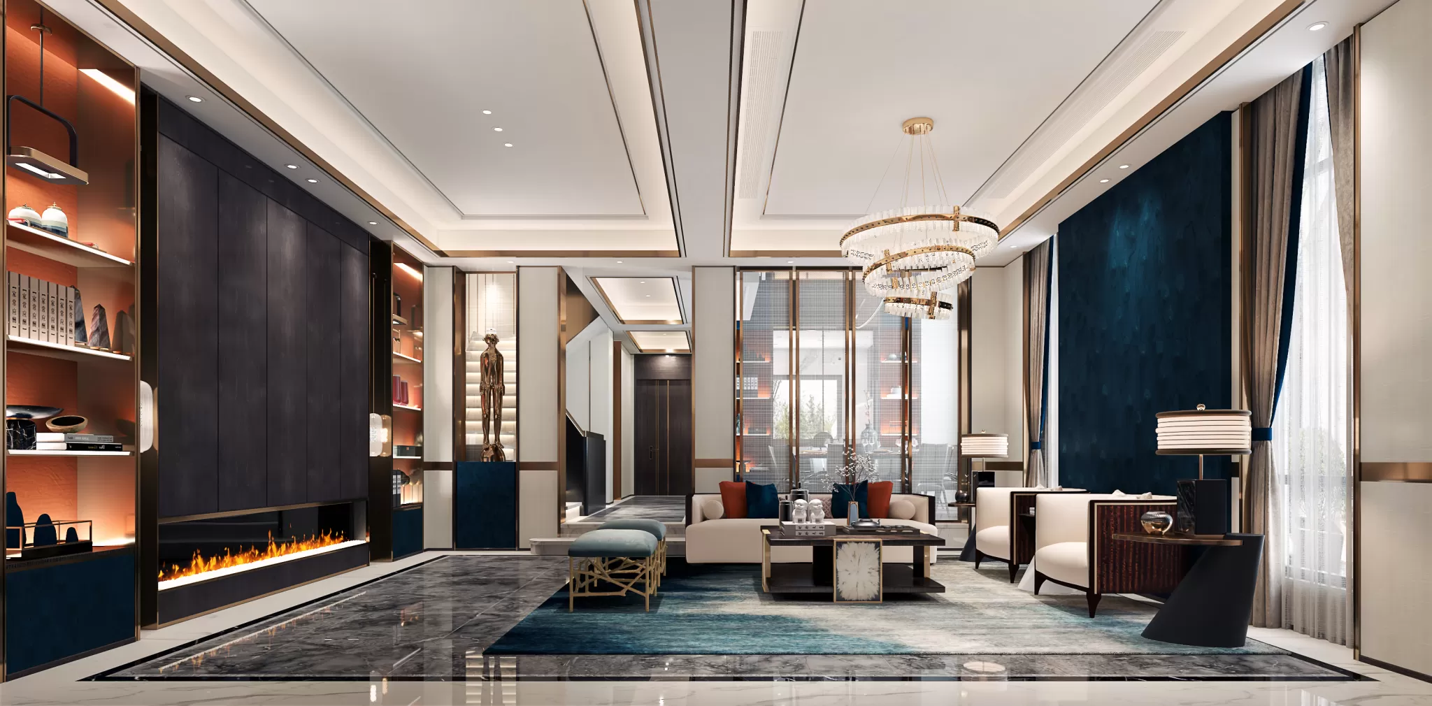 LIVING ROOM – CHINESE STYLE – 1509