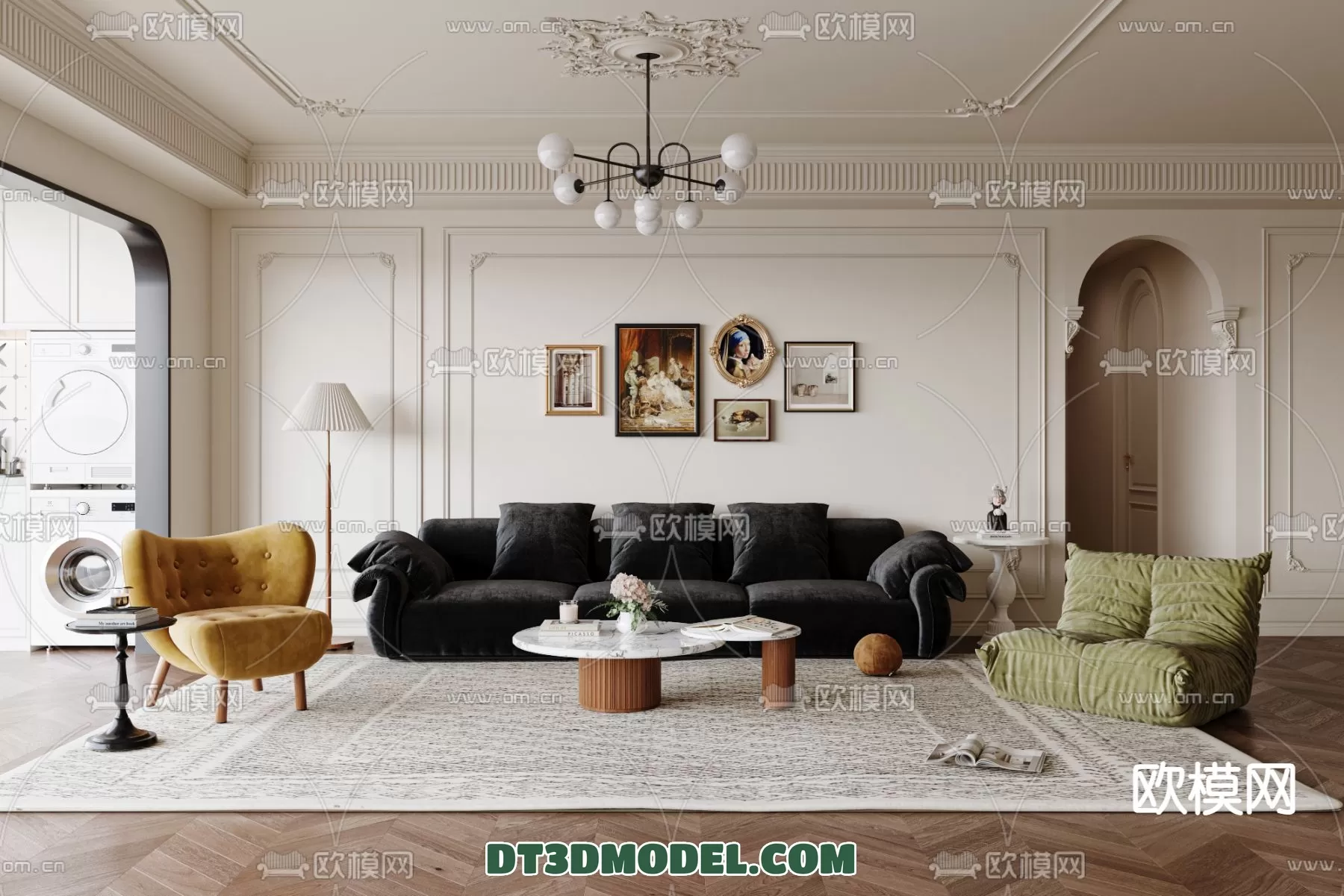 LIVING ROOM – EUROPEAN STYLE – 6226
