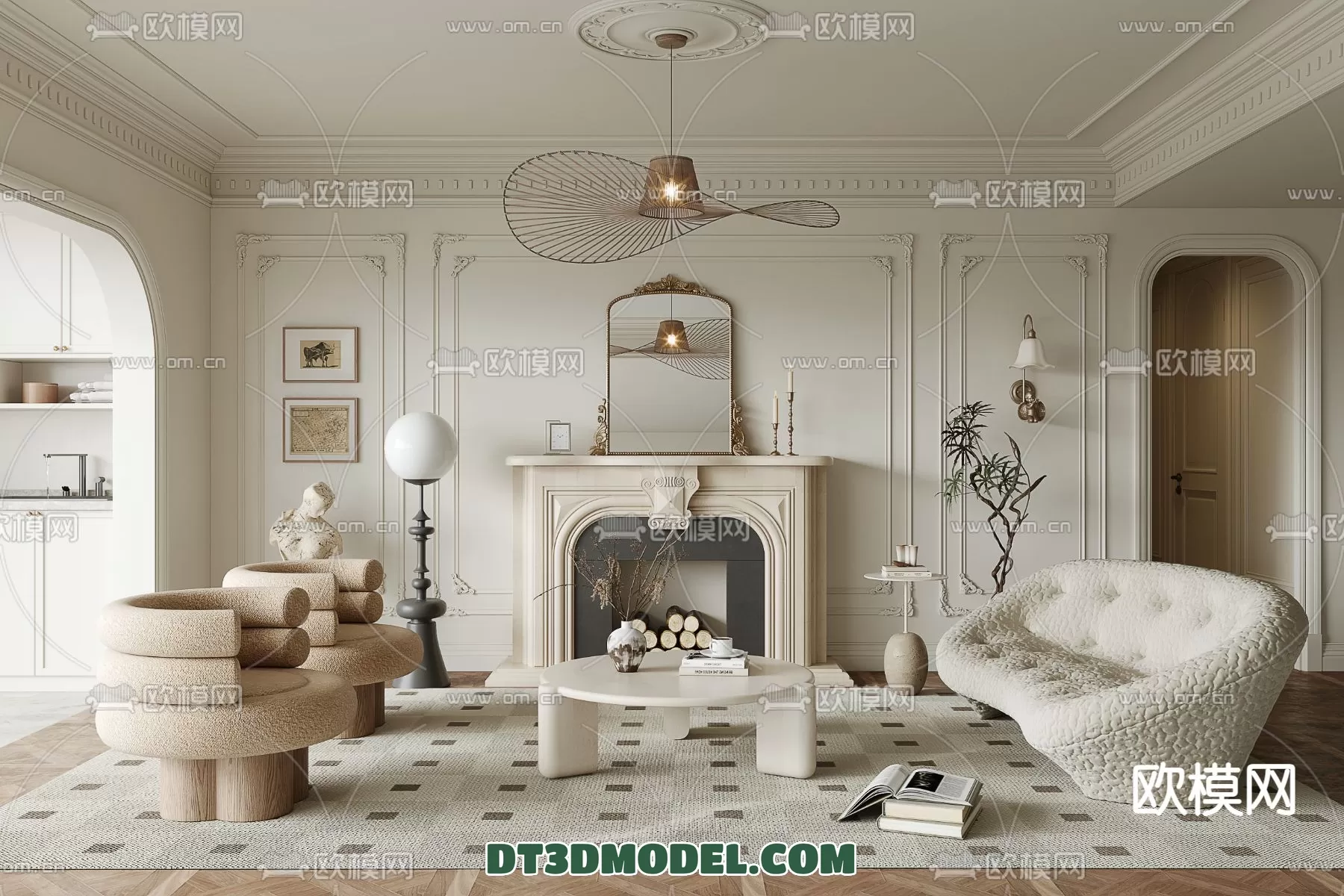 LIVING ROOM – EUROPEAN STYLE – 6230
