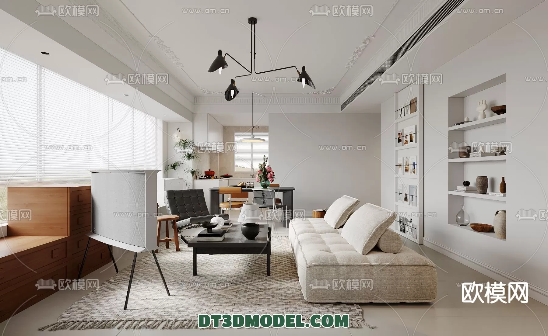 LIVING ROOM – EUROPEAN STYLE – 6253