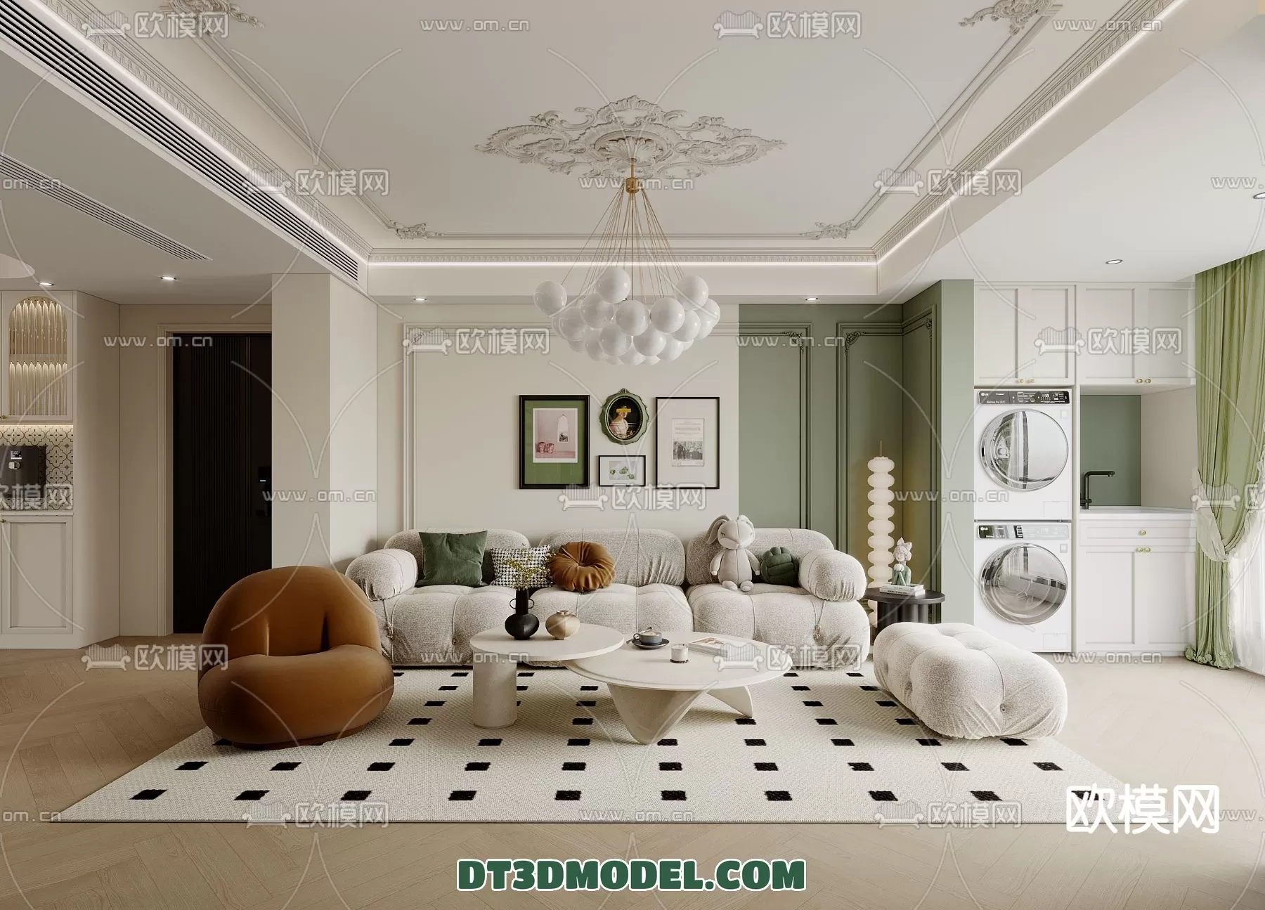 LIVING ROOM – EUROPEAN STYLE – 6267