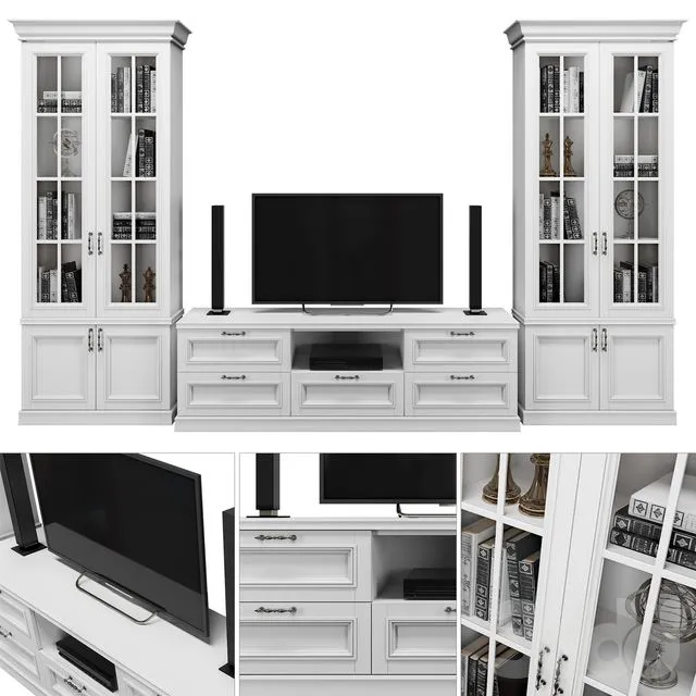 Living Room Furniture 3D Model