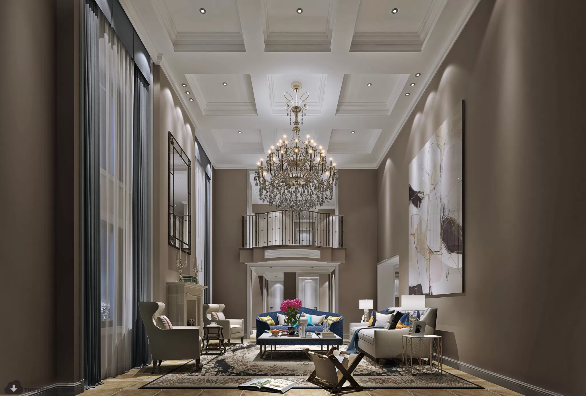 INTERIOR 3D MODELS – MODERN STYLE – 3D MODELS – VRAY – 42