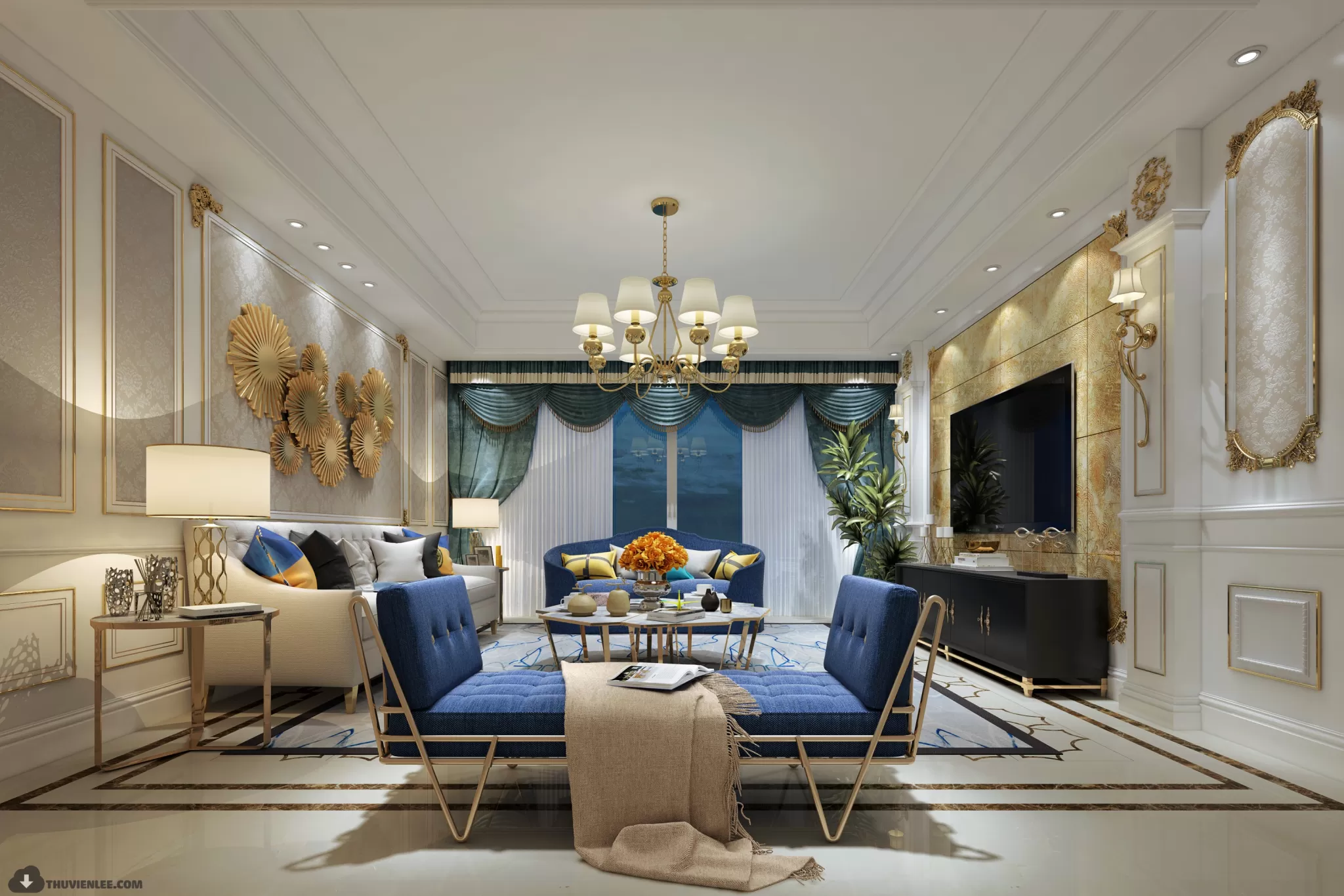 INTERIOR 3D MODELS – MODERN STYLE – 3D MODELS – VRAY – 60