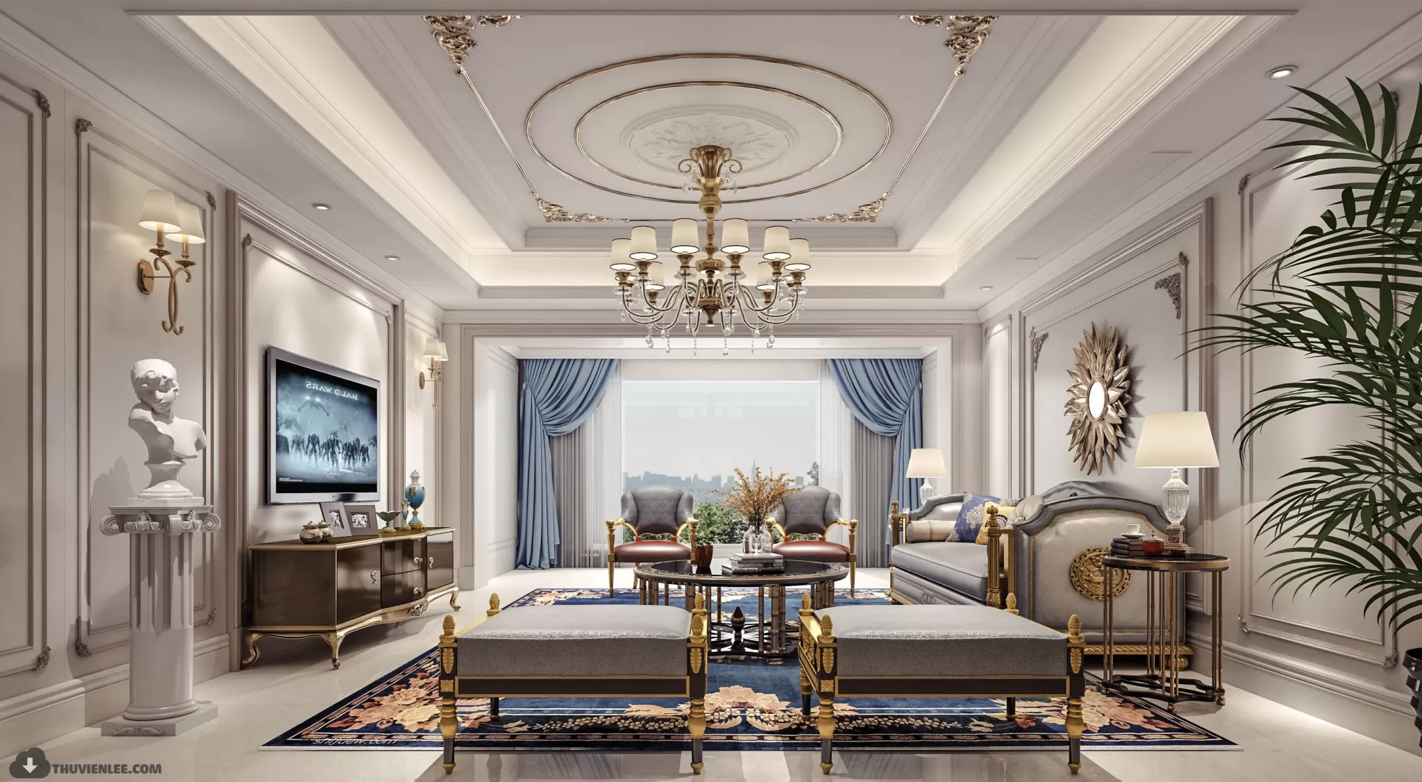 INTERIOR 3D MODELS – MODERN STYLE – 3D MODELS – VRAY – 62