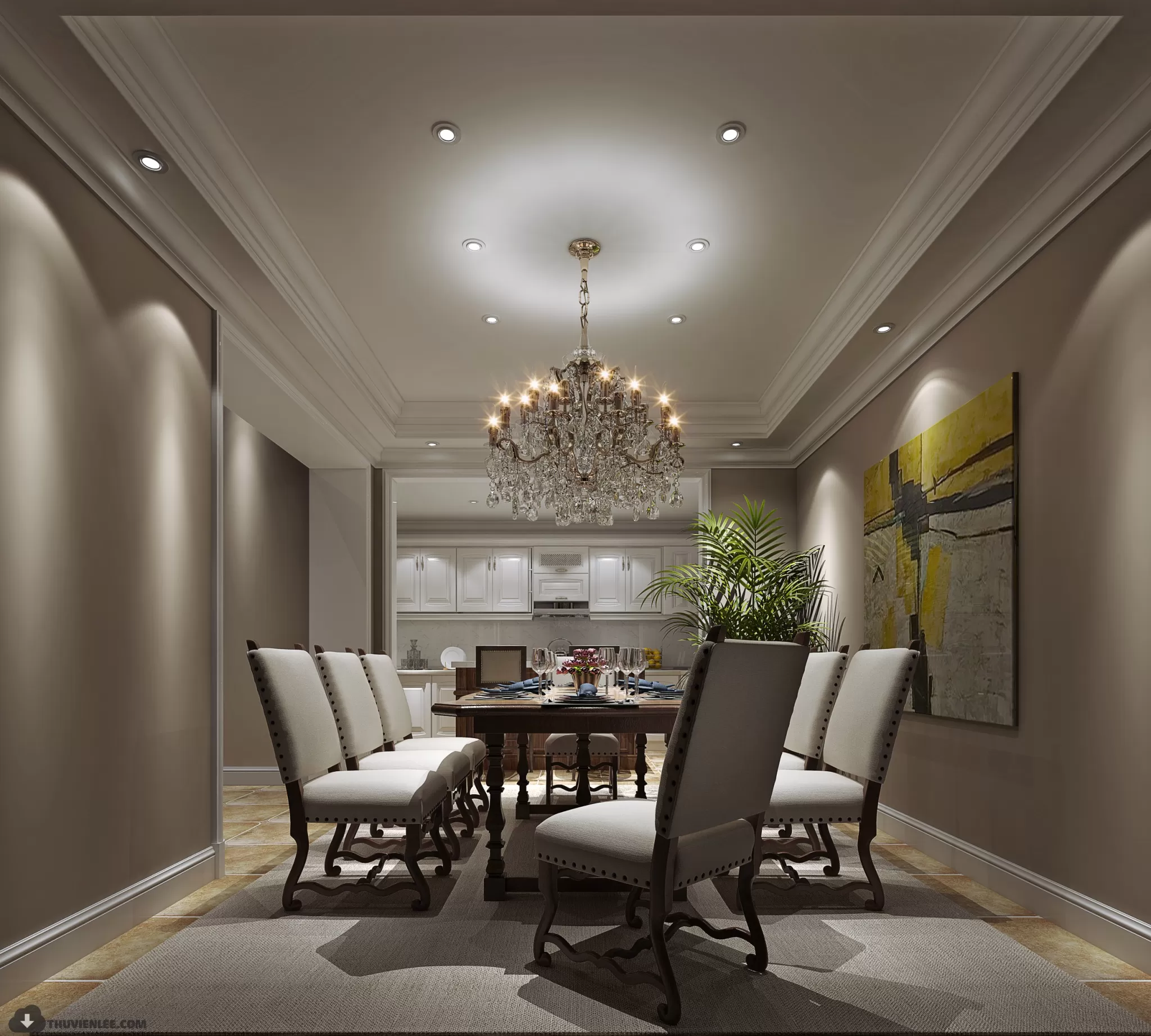 INTERIOR 3D MODELS – MODERN STYLE – 3D MODELS – VRAY – 66