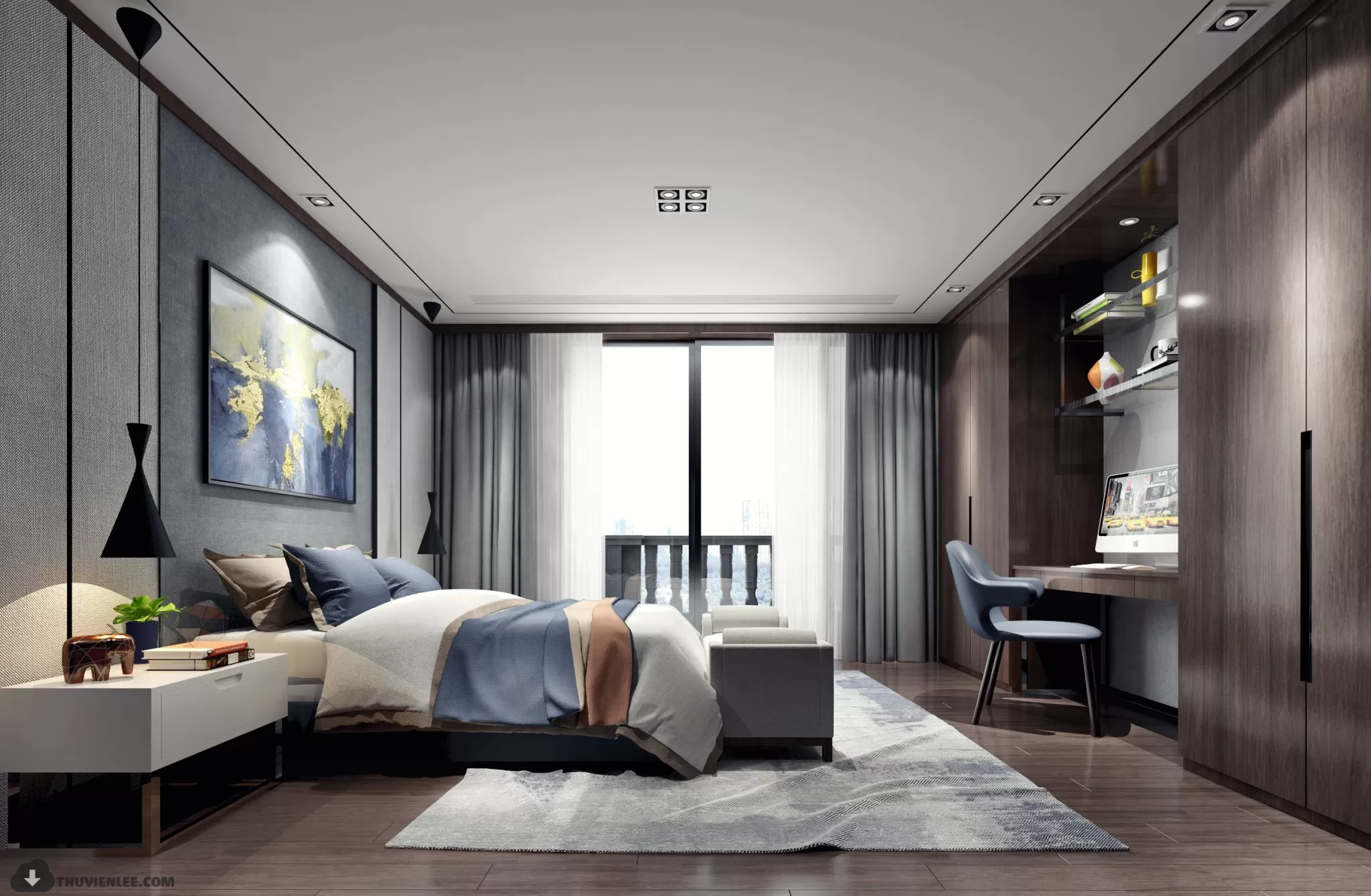 INTERIOR 3D MODELS – MODERN STYLE – 3D MODELS – VRAY – 79